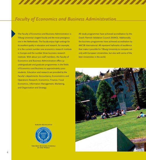 Business, Economics - Tilburg University, The Netherlands