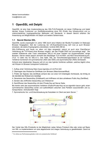 OpenSSL mit Delphi - softwareschule.ch