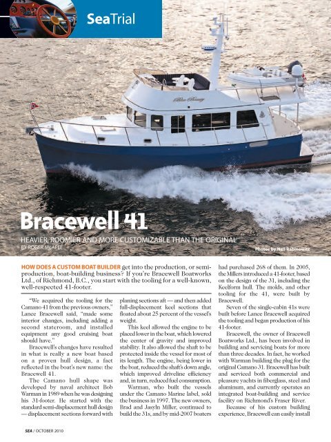 Bracewell 41 - Trawlers Midwest