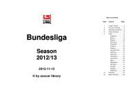 Bundesliga Season 2012/133  2012-10-31 © by soccer library