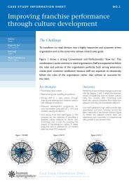 Download the case study - Human Synergistics