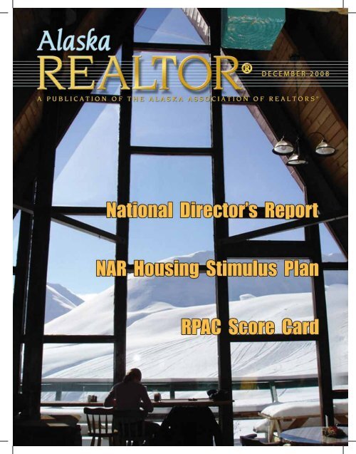 2008 December Newsletter - Alaska Association of Realtors