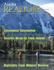 2012 June Newsletter - Alaska Association of Realtors