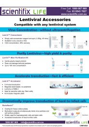 Lentiviral Accessories - Scientifix