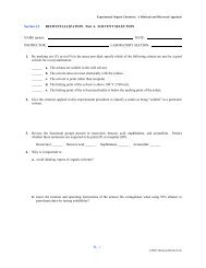 RECRYSTALLIZATION. Part A. SOLVENT SELECTION