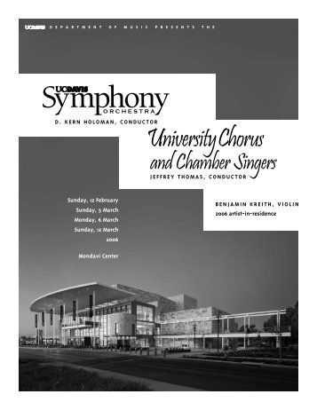 Symphony - UCDSO Archive