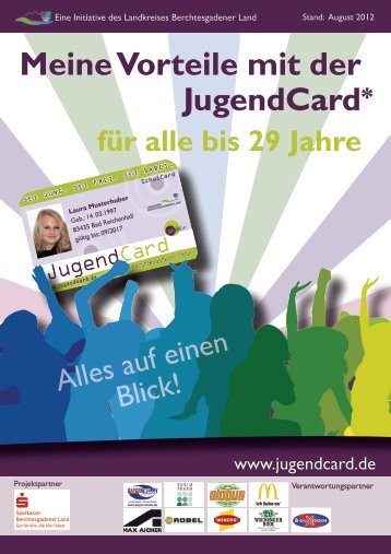 Meine Vorteile mit der JugendCard* - Jugendcard BGL