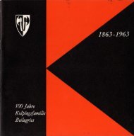Kolping Festschrift 1963 - Kolpingsfamilie Beilngries