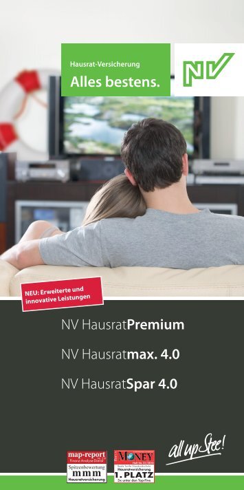 hausratmax. 4.0 - NV Versicherung