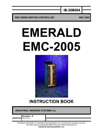 EMC-2005 - Industrial Indexing Systems