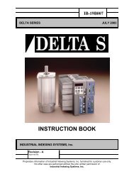 Delta S Series - Industrial Indexing Systems