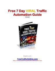 Free 7 Day VIRAL Traffic Automation Guide - Viral PDF Generator