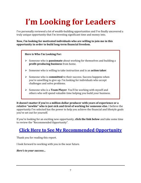 The Secret to MLM Speed Recruiting Revealed - Viral PDF Generator