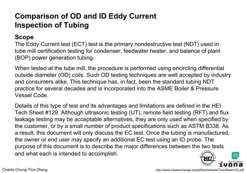 Electromagnetic Testing