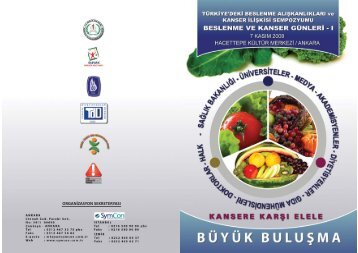 kanser ve beslenme sempozyumu.pdf - Kansere KarÅÄ± Elele