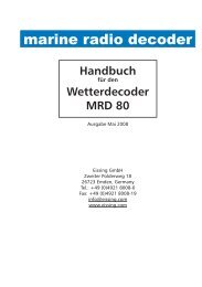 marine radio decoder - Kiel Nautik