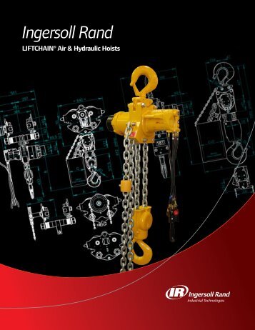 Lift Chain Series Hoists - 1.5 - 100 Tons - Rowe Sales & Service Inc.