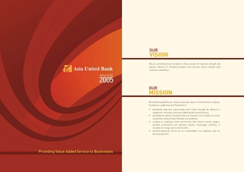 2005 - Asia United Bank