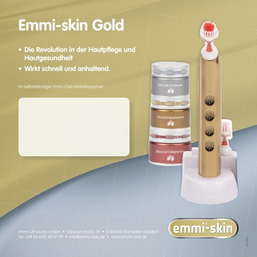 Broschüre Emmi-Skin