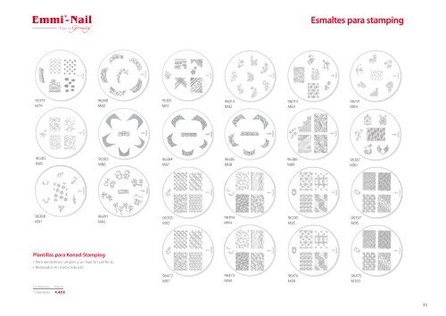 Emmi-Nail Catálogo de productos Spanien