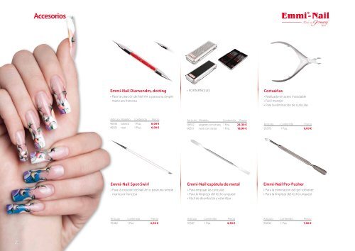 Emmi-Nail Catálogo de productos Spanien