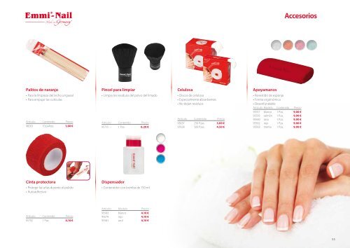 Emmi-Nail Catálogo de productos Spanien