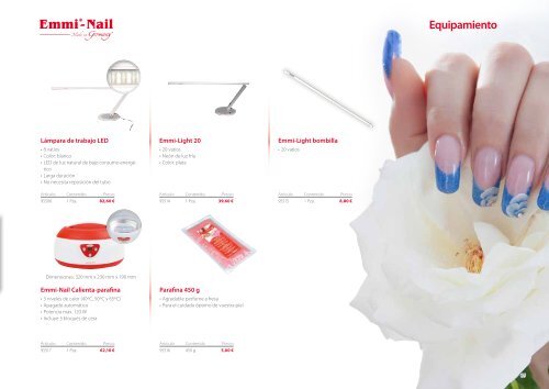 Emmi-Nail Catálogo de productos Spanien