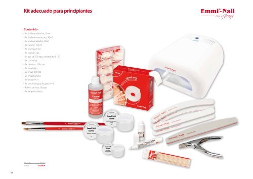 Emmi-Nail Catálogo de productos Spanien