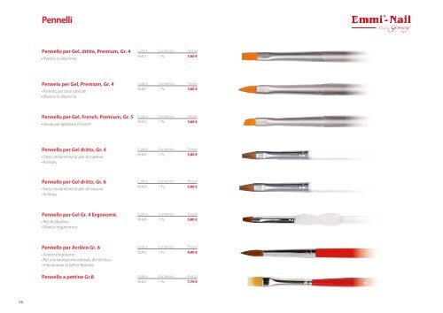 Emmi-Nail Katalog Italien 2015