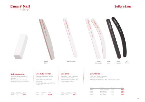 Emmi-Nail Katalog Italien 2015