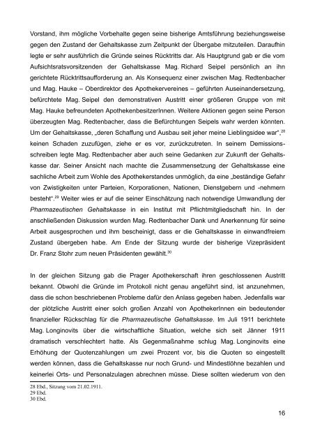 Die Pharmazeutische Gehaltskasse für Österreich von 1908 bis 1948