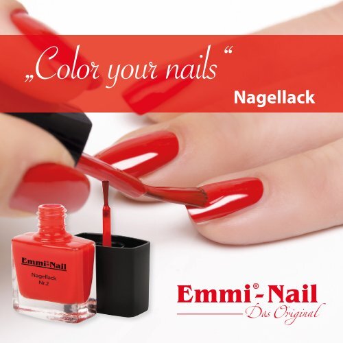 Nagellack Booklet – „Color your nails“