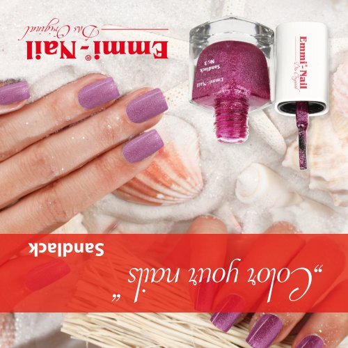 Nagellack Booklet – „Color your nails“