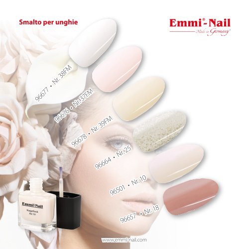 Smalto per unghie Booklet italienisch – „Color your nails“