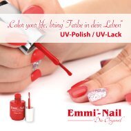 UV-Polish/UV-Lack Booklet – „Color your life, bring‘ Farbe in dein Leben“
