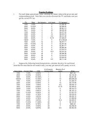 Practice Problems 1. For each lump-sum present value, calculate ...