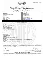 Certificate Number: 98-018A3 Page 1 of 2 1135 M ... - Mettler Toledo