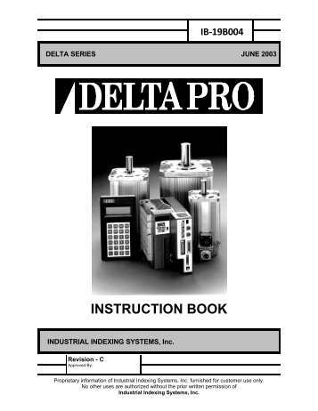 DeltaPro Series - Industrial Indexing Systems