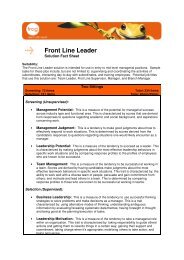 Front Line Leader - Frog Recruitment