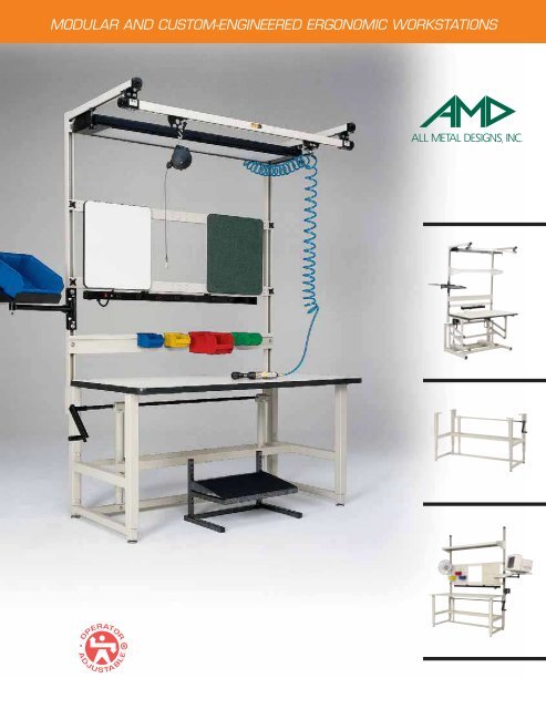 modular and custom-engineered ergonomic workstations