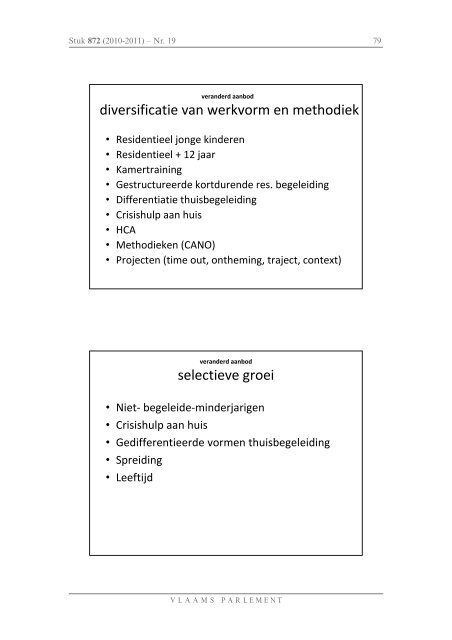 Tekst - Vlaams Parlement