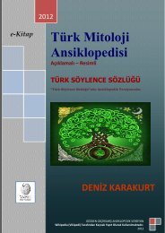 TURK MITOLOJI ANSIKLOPEDISI