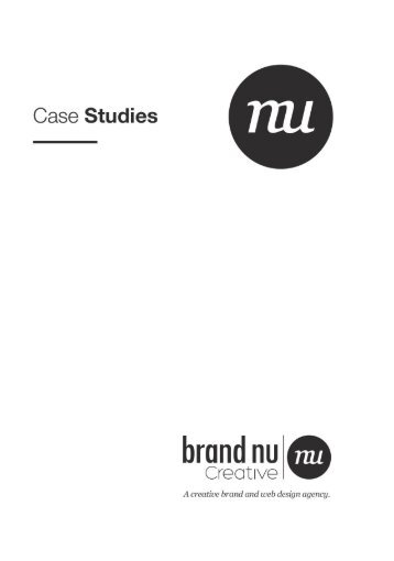 BrandNuCreative Case Studies Booklet