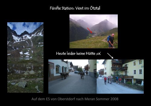 Auf dem E5 von Oberstdorf nach Meran Juli 2008 - Alpinschule ...