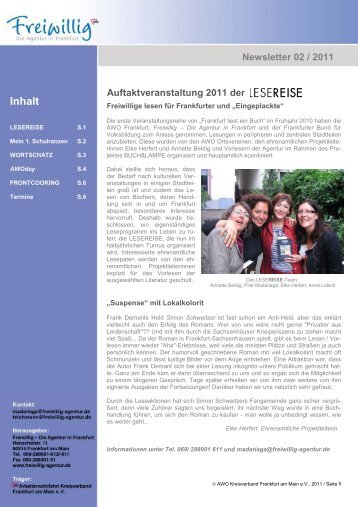 Newsletter 2-2011 - Ãœber uns