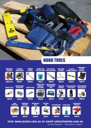 HAND TOOLS