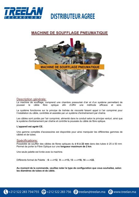 Fibre Optic Cable Blowing Machine