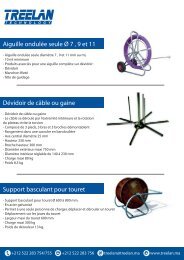 Galet en V pour diamètre 500 à 1050 mm