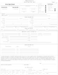 Registration Form Dodd 2010-11 - Krum, Texas Independent School ...