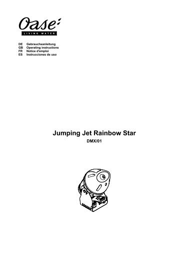 Jumping Jet Rainbow Star - Oase